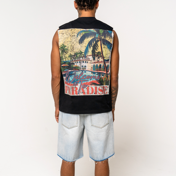 Paradise Lost Oasis Sleeveless Tee "Black"
