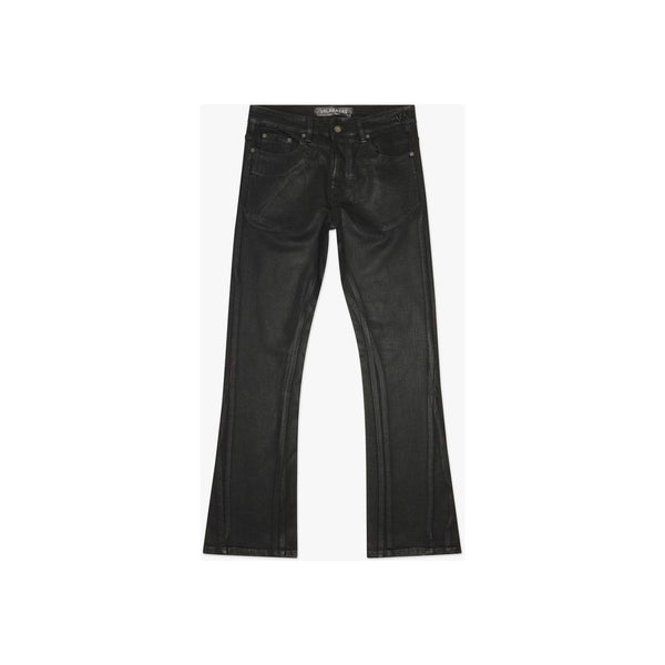 Valabasas Mr. Stacked Waxed Jeans "Black"