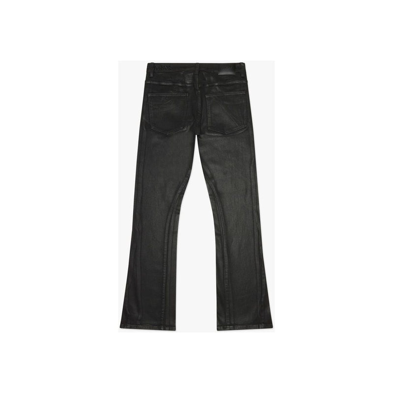 Valabasas Mr. Stacked Waxed Jeans "Black"