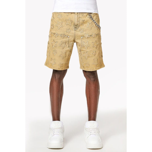 Guapi Stars Shorts "Beige"