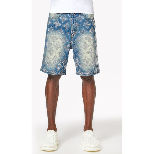 Guapi Embellished Shorts "Vintage Blue"