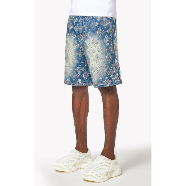 Guapi Embellished Shorts "Vintage Blue"