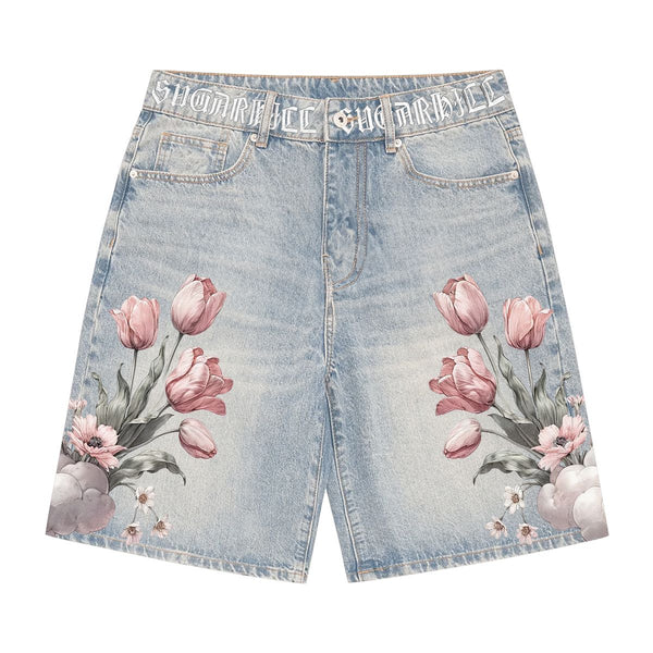 Sugar Hill Heaven's Gate Shorts "Light Wash"