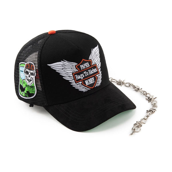 Paper Money Rags to Riches Snapback Hat "Black"