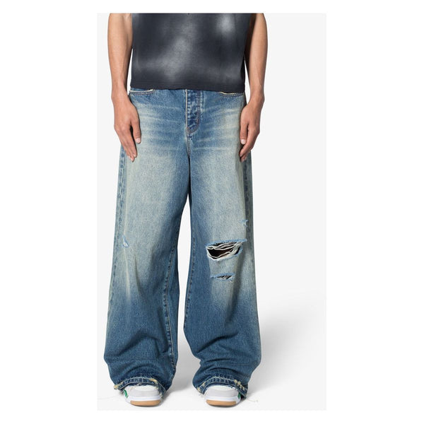 MNML Baggy Rave Jeans "Denim Blue"
