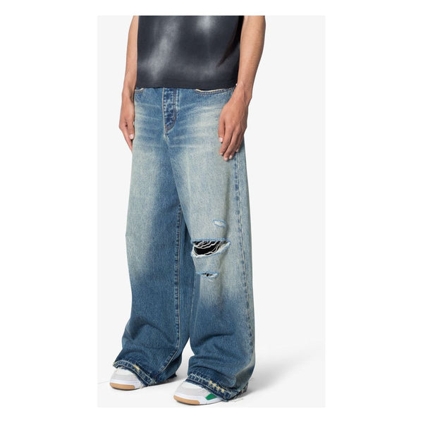 MNML Baggy Rave Jeans "Denim Blue"