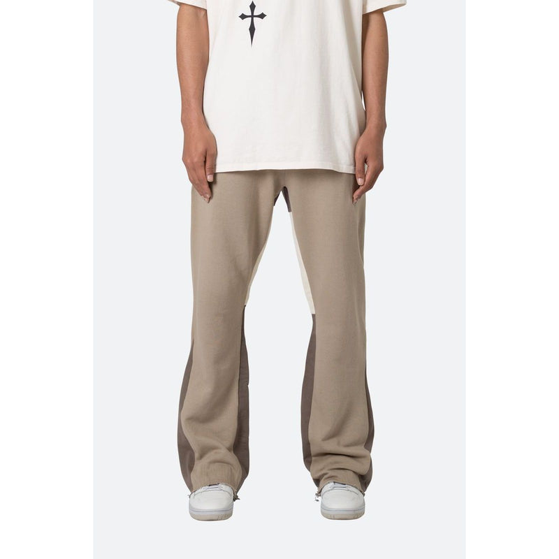 MNML Contrast Bootcut Sweatpants "Earth"