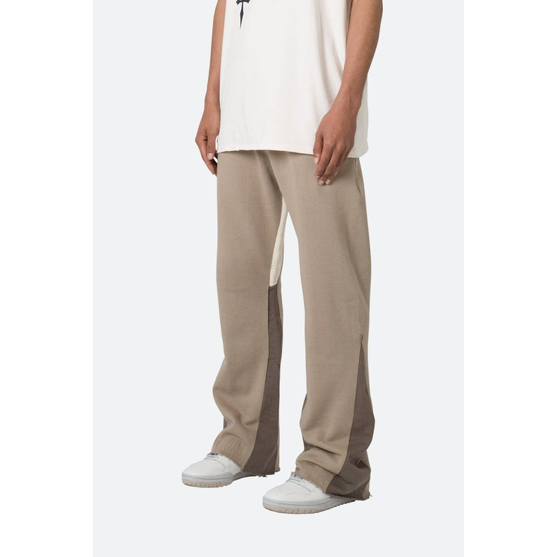 MNML Contrast Bootcut Sweatpants "Earth"