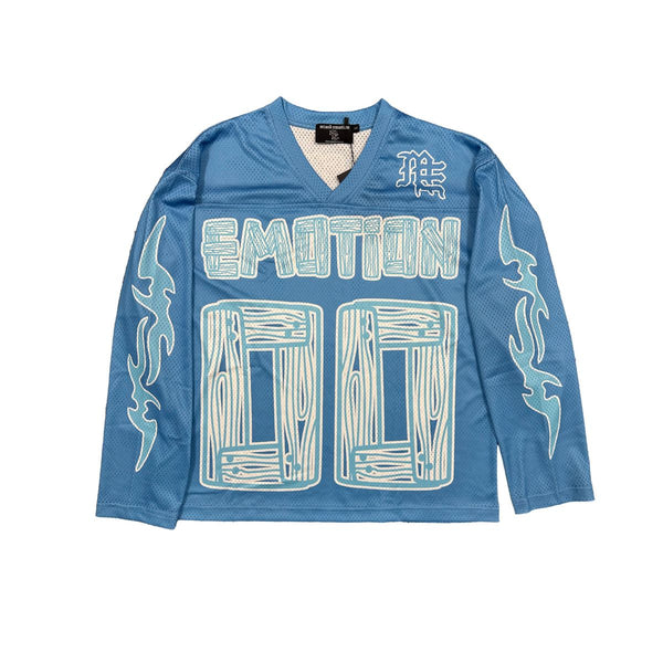 Mixed Emotion Lightning L/S Tee "Blue"