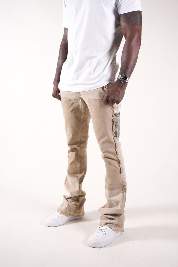 Paper Money Currency Carpenter Pants "Khaki"