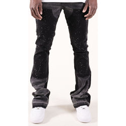Paper Money Diamond Carpenter Pants "Black"