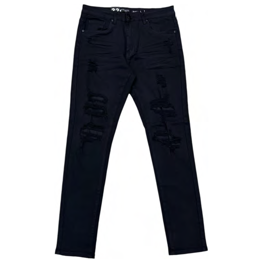 Waimea Rip & Repair 2.0 Skinny Jeans "Jet Black"