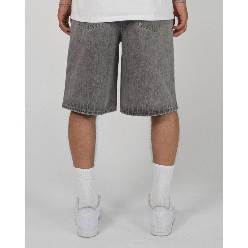 EPTM Bandit Denim Shorts "Grey"