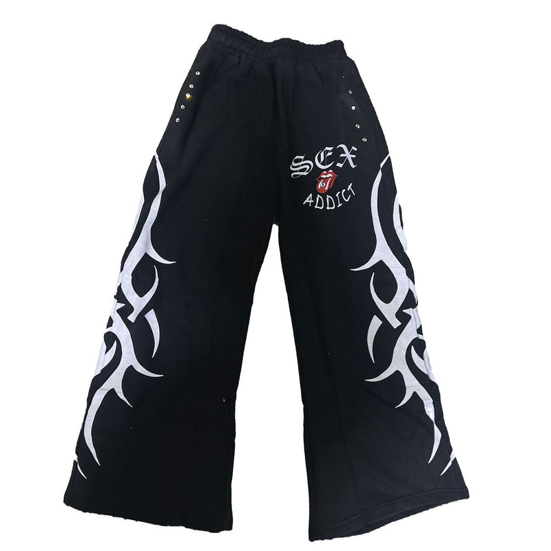 Merlins Father Addiction Sweatpants “Black”