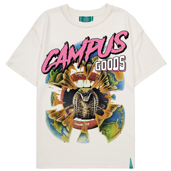 Campus Goods End Days Tee "White"