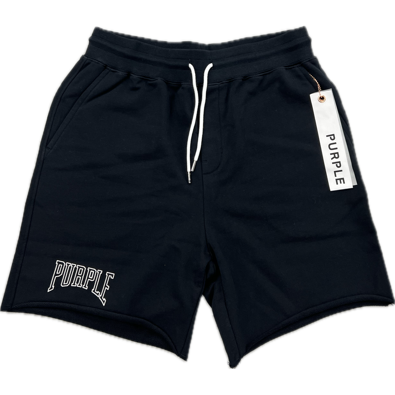 Purple Brand Logo Shorts "Black"