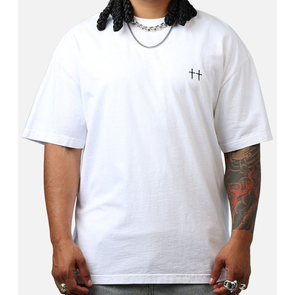 Saint Morta Ye Old Drop Tee "White"