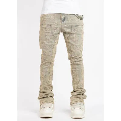 Guapi Vintage Stars Denim Jeans “Light Wash”