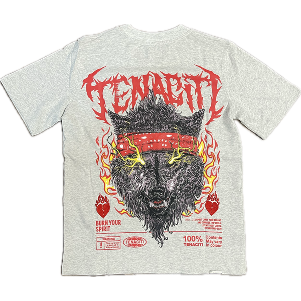 Tenaciti Wolf Gang Tee "Grey"