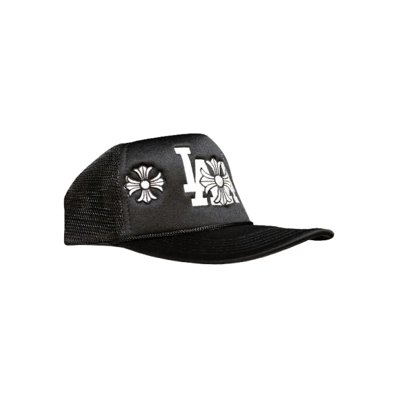 R3BORN LA Chrome Hat “Black”