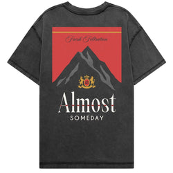 Almost Someday Alpine Tee "Black"