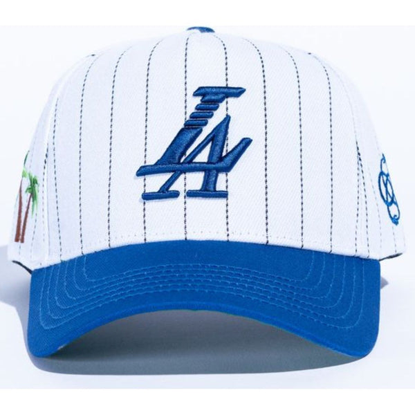 Reference Paradise LA Pinstripe Hat "Blue"