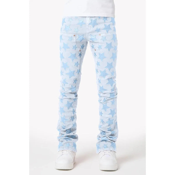 Guapi Aqua Stars Denim Jeans “Blue”