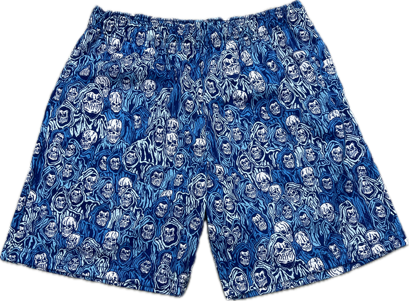 Warren Lotas Reaper Camo Mesh Shorts “Blue”