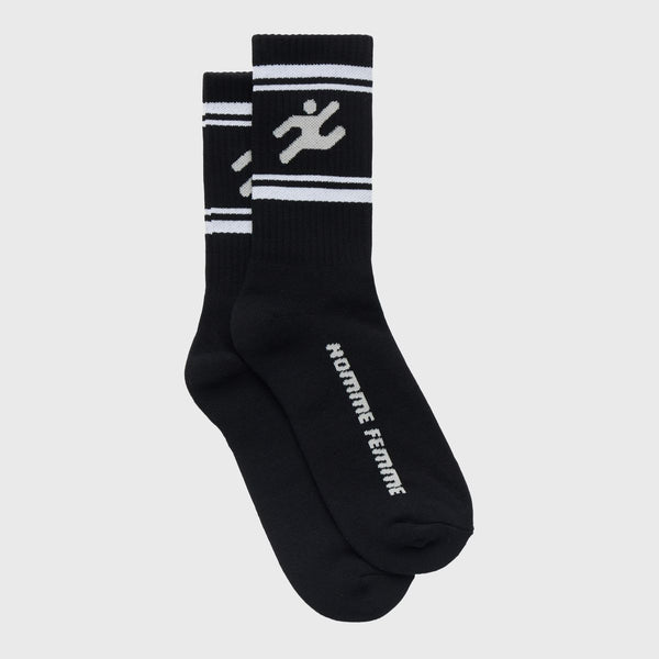 Homme Femme Rave Socks “Black/White”