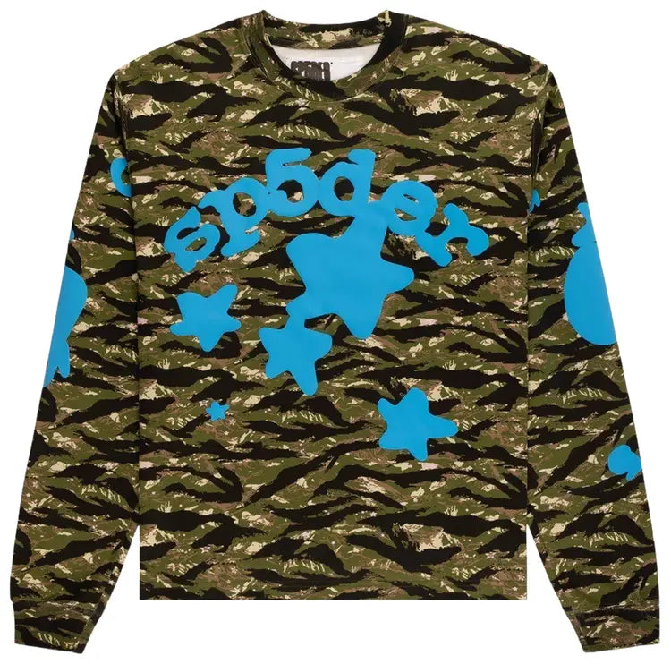 Sp5der Beluga L/S Tee "Tiger Camo"