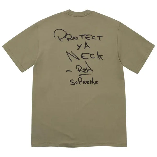 Supreme Wu Tang Rza Tee "Light Olive"