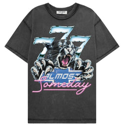 Almost Someday Jackpot Tee "Black"