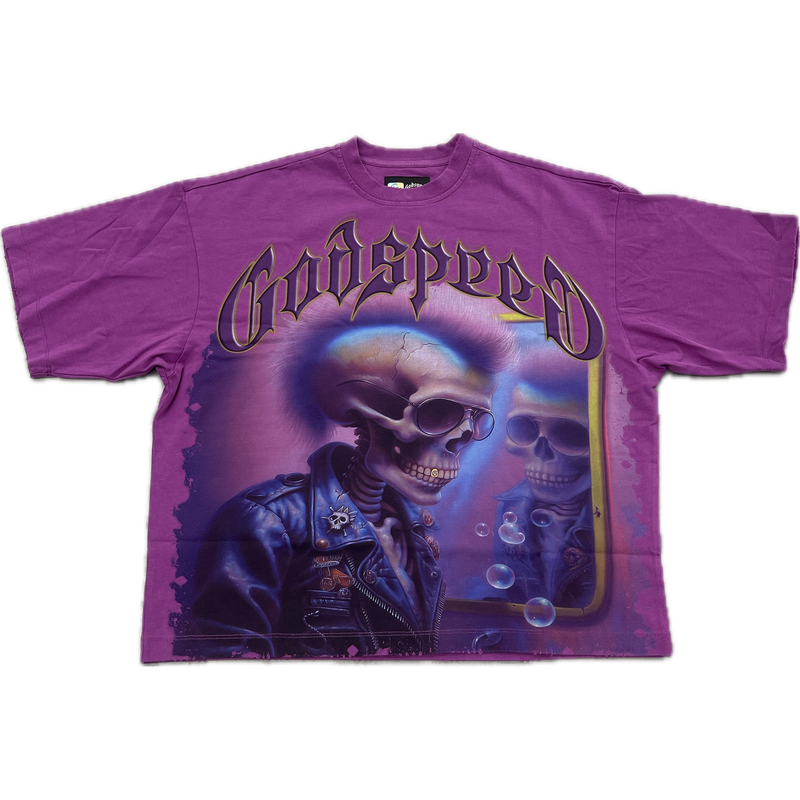Godspeed Man In The Mirror Tee "Purple"