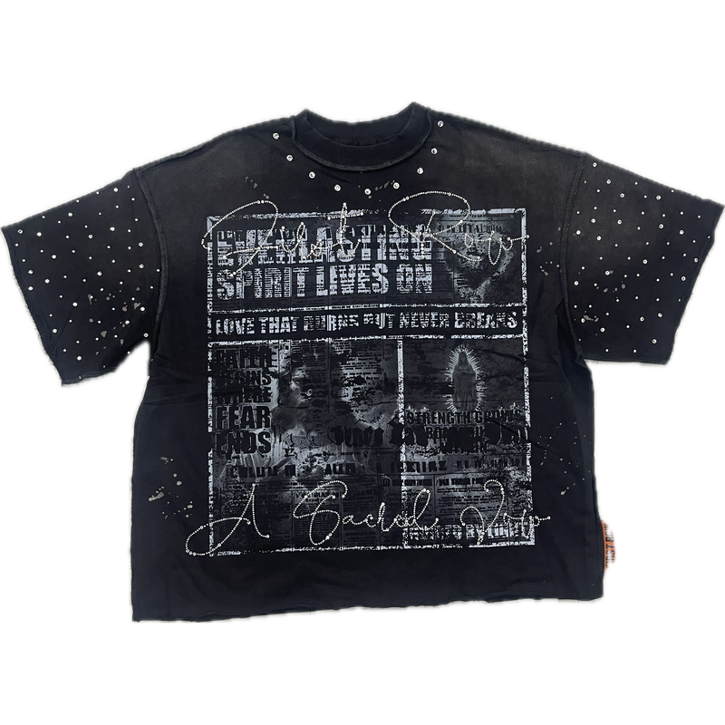 First Row Faith Begins Tee “Black”