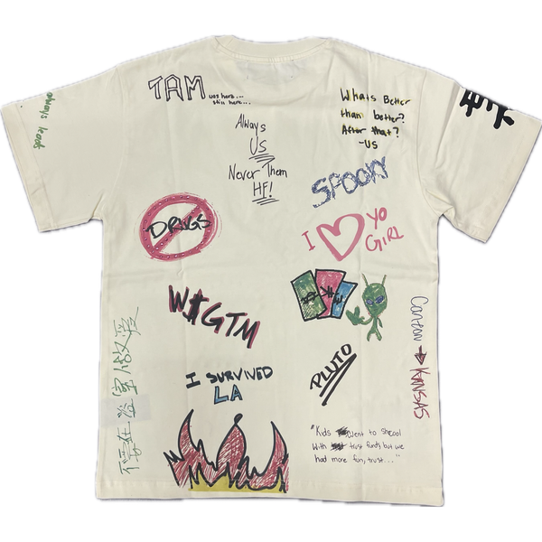 Homme Femme Rest Stop Tee "Cream"