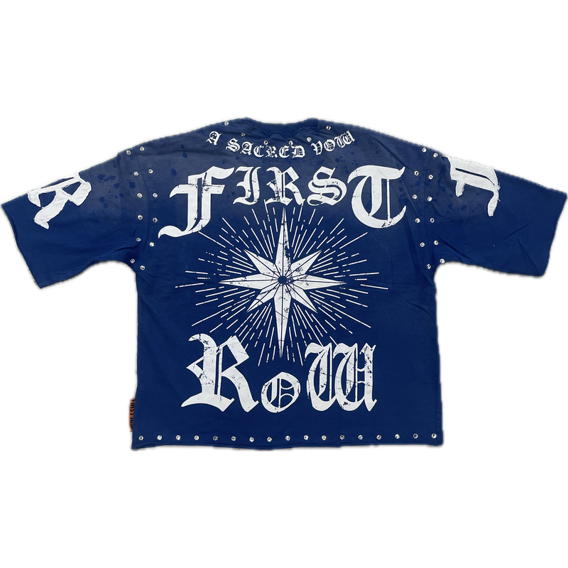 First Row Thornbush Heart “Blue”