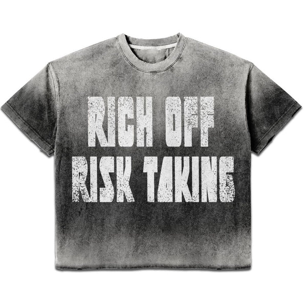Prestige Collection Rich Off Risk Taking Tee "Black"
