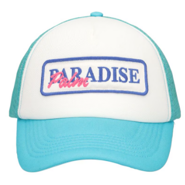 Palm Angels Paradise Palm Patch Trucker Hat