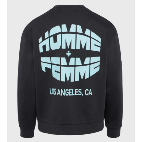 Homme Femme Respect Tiffany Crewneck "Black"