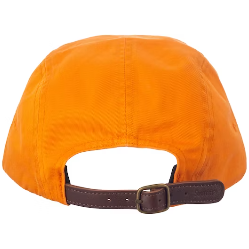 Supreme Washed Chino Twill Camp Cap "Orange"