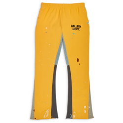 Gallery Dept. Painted Flare Sweat Pants "Yellow"