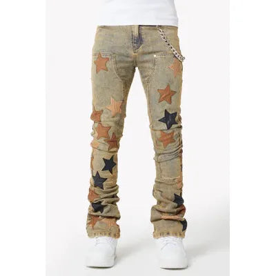 Guapi Vintage Stars V2 Denim Jeans “Dark Blue Wash”
