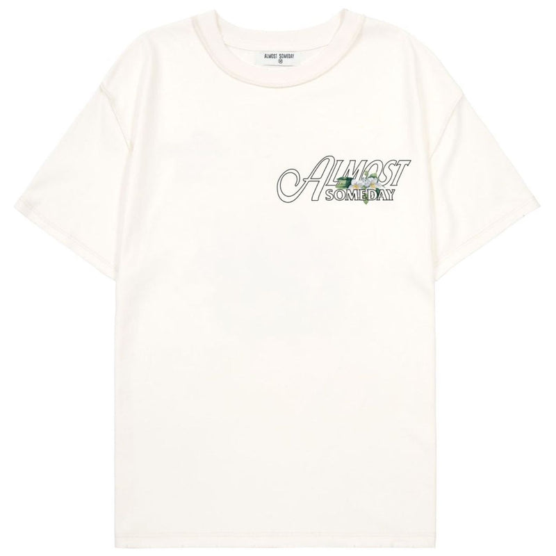 Almost Someday Ibiza Tee "Cream"