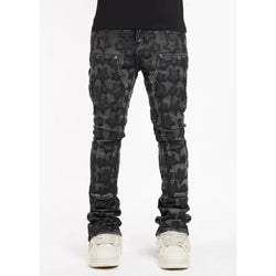 Guapi Obsidian Stars Denim Jeans “Black”