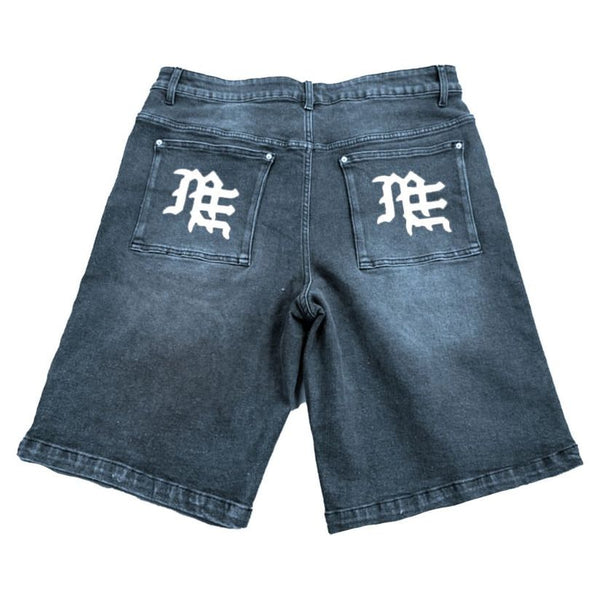 Mixed Emotion Jean Shorts “Blue”