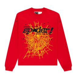 Sp5der Punk V2 L/S Tee “Red”
