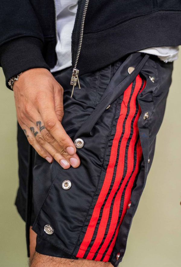 EPTM Snappy Track Shorts "Black"
