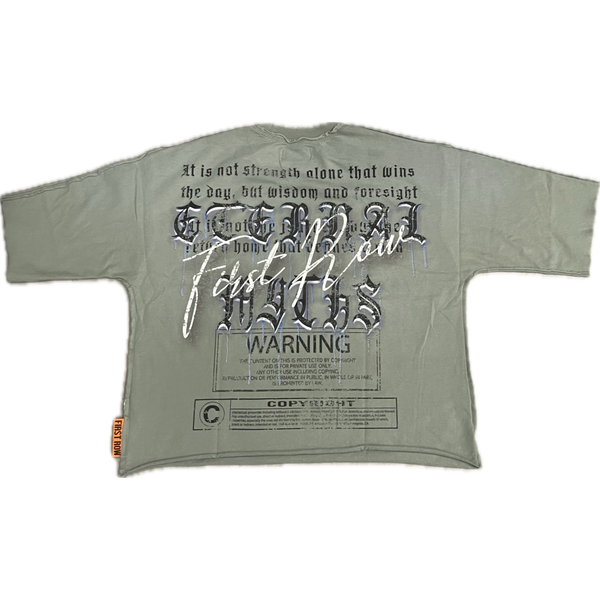 First Row Statue Tee "New Grey"