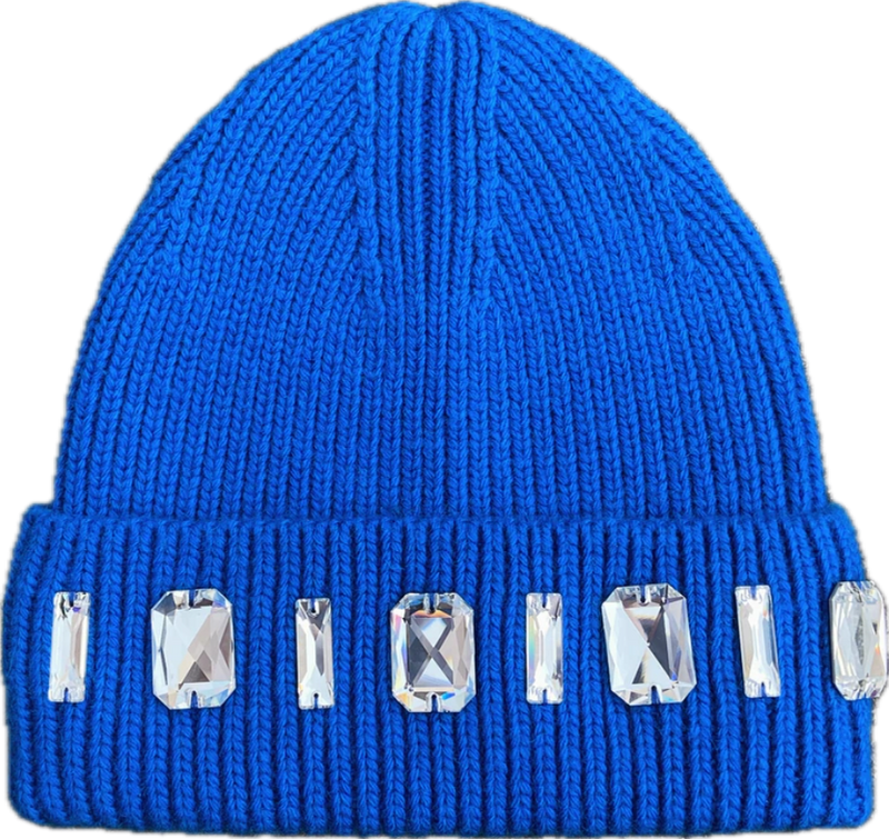 Louis Crown Beanie “Blue”