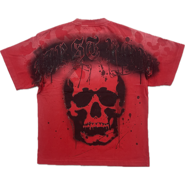 First Row Wake Up & Be Fierce Tee “Red”